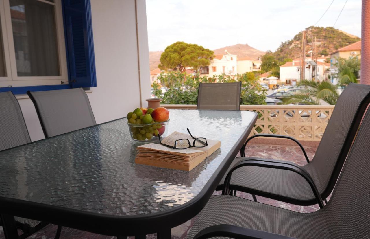 La Skala Eressos Holiday Apartments Dış mekan fotoğraf