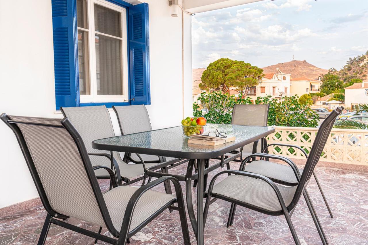 La Skala Eressos Holiday Apartments Dış mekan fotoğraf